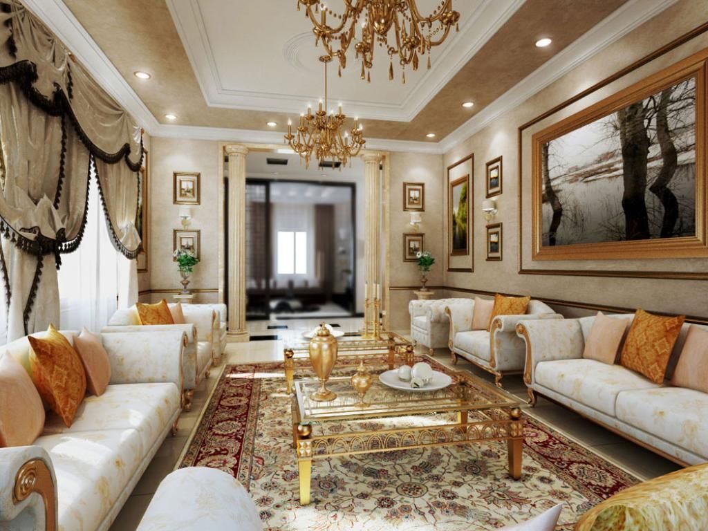 victorian living room