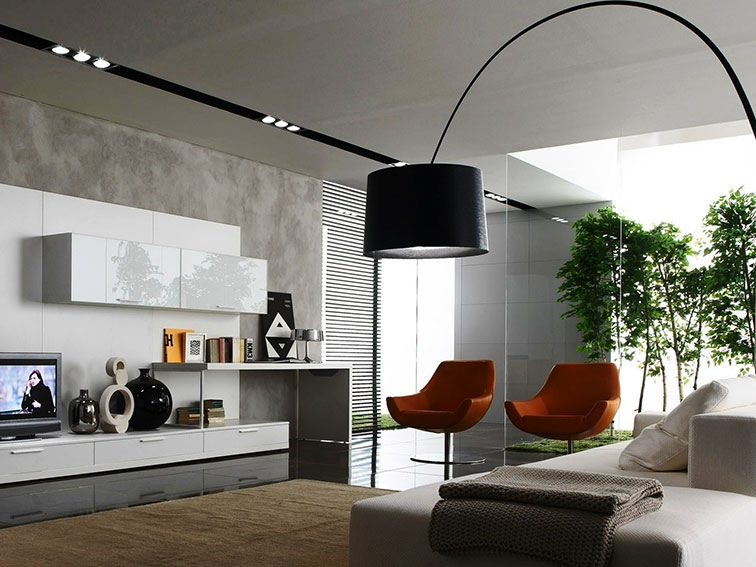 Contemporary Style Living Room